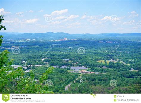 Massachusetts Landscape Stock Photo Image Of College 97685010