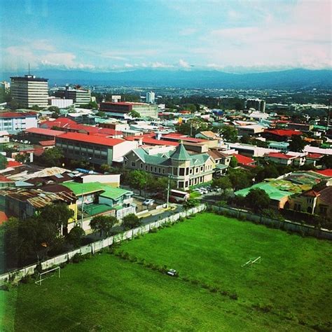 San jose cemetery station is 8 minutes by foot and san jose contraloria station is 13 minutes. Good morning from Costa Rica! My view from the Park Inn ho ...