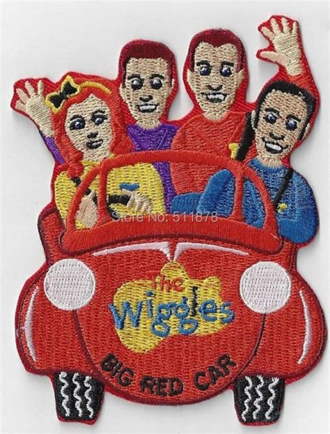 4 The Wiggles Tv Movie Series Patch Cosplay Costume Embroidered Emblem