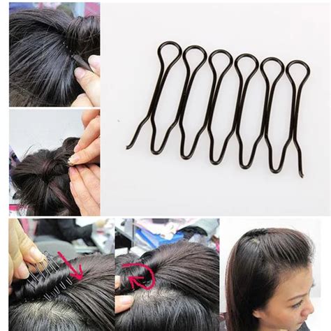 5pcslot New Promotion Mini Easytouse Hair Style Bang Fringe Curve Clip