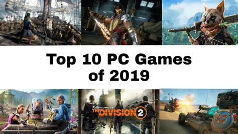 Best 10 Pc Games Of 2019 So Far