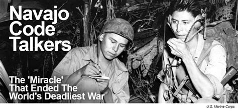 Navajo Code Talkers The Miracle That Ended World War Ii Kjzz