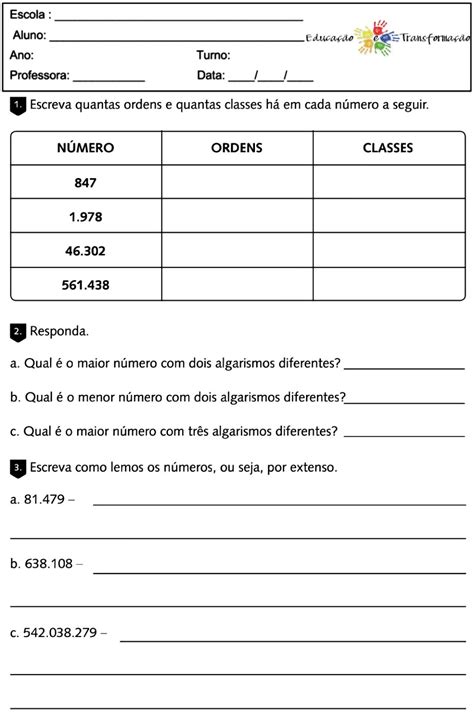 G E Qual Numeração