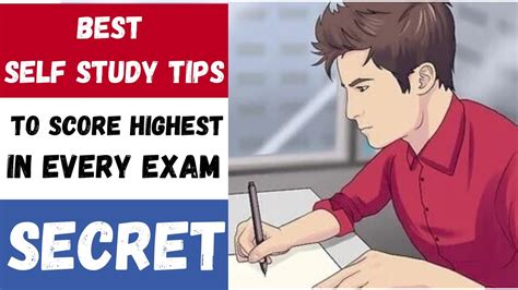 Best Self Study Tips To Score Highest In Every Exam Youtube