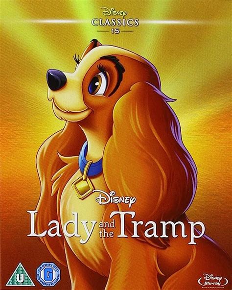 Lady And The Tramp Limited Edition Artwork Slipcover Blu Ray