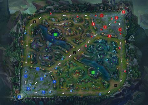 Lol Summoners Rift Map