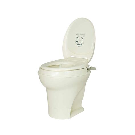 Thetford 31668 Aqua Magic V Hand Flush Rv Travel High Profile Toilet