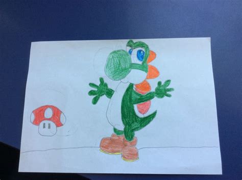 How To Draw Yoshi From Mario With Pictures Wikihow
