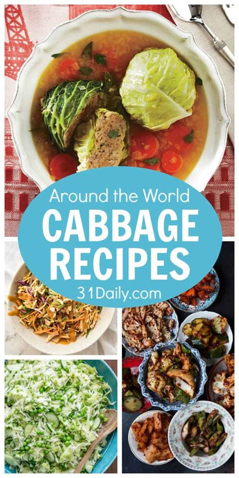 Chicken soup around the world. 19 Around the World Cabbage Recipes - 31 Daily
