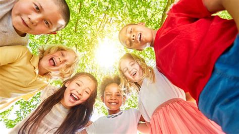 International Multicultural Group Of Children Stock Photo Image Of