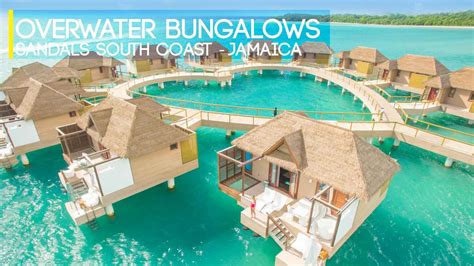Sandals Resorts Overwater Bungalows In Jamaica Getting Stamped