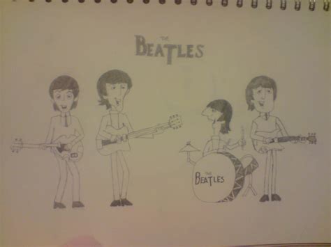 The Beatles Cartoon By Beatlesmania6 On Deviantart