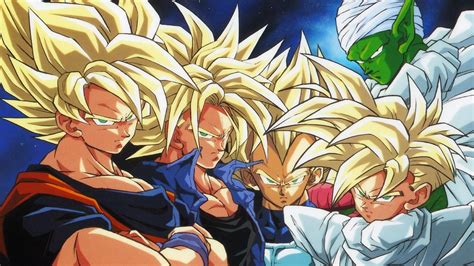 13) in the list, goku, trunks and vegeta as super saiyans ( before the hyperbolic time chamber ) are all stronger than piccolo ( fused whit kami ) and imperfect cell. Wallpaper : illustration, anime, cartoon, Son Goku, Dragon ...