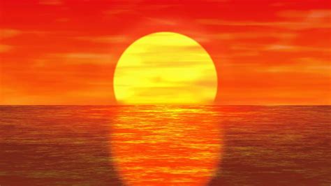 Sunset Animation Animation Animation Background Sunset