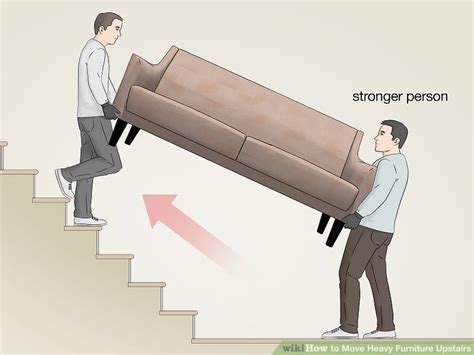 4 Simple Ways To Move Heavy Furniture Upstairs Wikihow