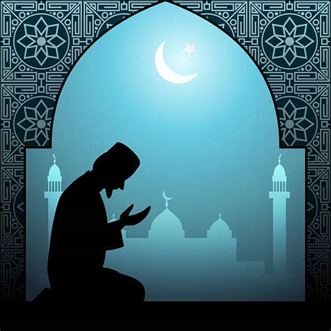 Royalty Free Muslim Praying Clip Art Vector Images And Illustrations Istock