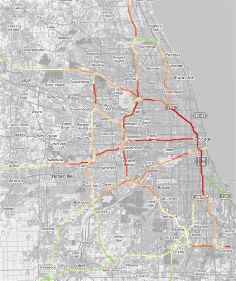 Illinois Department Of Transportation Traffic Map Transport