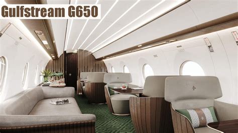 Inside Gulfstream G650 Private Jet Youtube