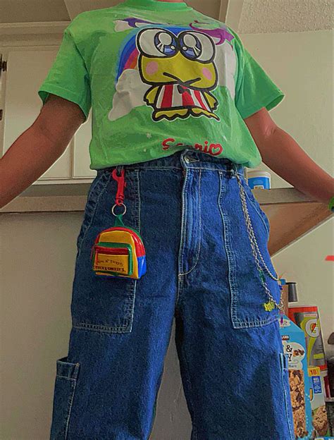 Kidcore Keroppi Outfit In 2023 Kidcore Outfits Kidcore Clothes