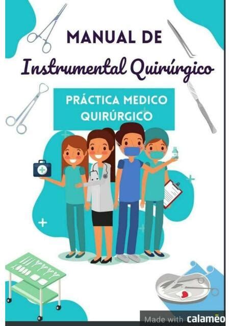 Manual De Instrumental Quirúrgico María Guadalupe Ocaña Vazquez Udocz
