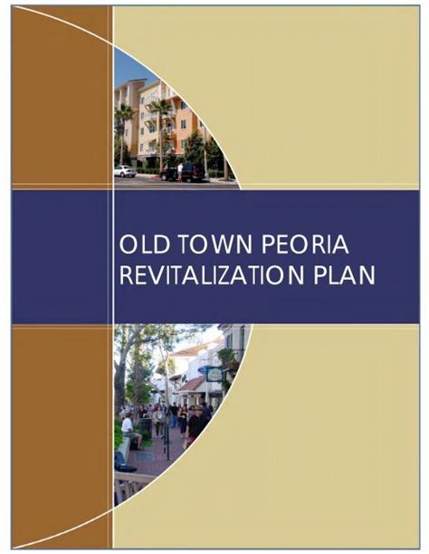 Old Town Peoria Revitalization Plan About Peoria Arizona