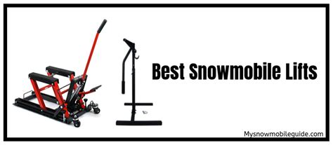 Best Snowmobile Lifts In 2021 Tested By Snowmobilers