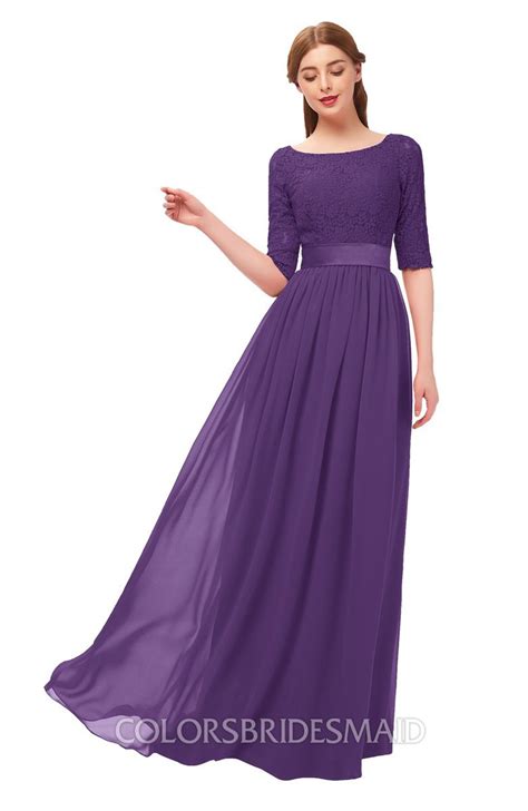 Colsbm Payton Dark Purple Bridesmaid Dresses Colorsbridesmaid
