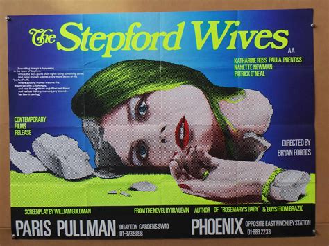 Stepford Wives Original Movie Poster Uk Quad X Simon Dwyer A