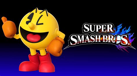 Super Smash Bros 4 Wallpaper Pac Man By Thewolfgalaxy On Deviantart