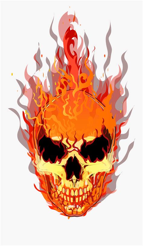 Join the daraz affiliate program. T-shirt Fire Vector Flame Skull Free Clipart Hq Clipart ...