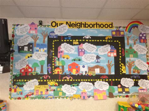 My Class Our Community And Neighborhood Kindergarten Pinterest
