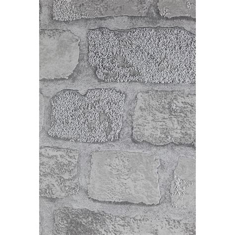 Rd411 Princess Street Grey Brick Wallpaper By Brewster
