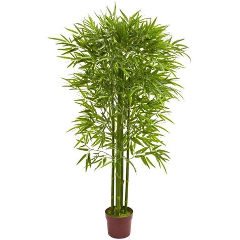 55 Bamboo Artificial Tree Uv Resistant Indooroutdoor Artificial