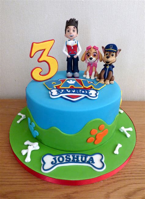 Paw patrol cake decoration kit: Paw Patrol Inspired Birthday Cake with Ryder Chase And ...