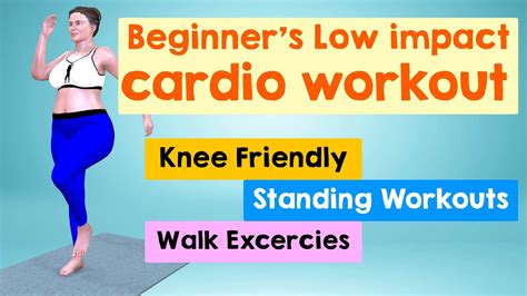 Low Impact Beginner Fat Burning Home Cardio Workout All Standing