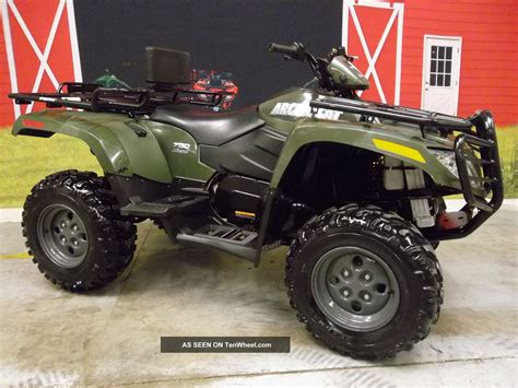 Arctic cat 700cc diesel quad bike,road legal 12,863 miles 1958 hours this bike has been fully serviced and has had the below work done 2 wheel bearings 1 uj 3 ball joints 2 brake pads 1 rear light loom 1 throttle cable 2 shock bushes full set of suspension bushes. 2007 Arctic Cat Diesel 700 4x4