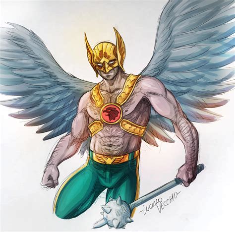 Hawkman 2018 Sketch By Lucianovecchio On Deviantart