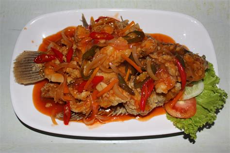 Gurame saus padang ala amy zein masak enak. Resep Ikan Gurame Saus Padang | resep masakan terbaru
