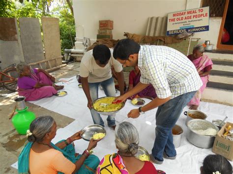 Reports On Donate Food For 30 Poor Old Age People In India Globalgiving