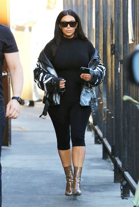 kim kardashian casual style out in los angeles ca 2 24 2016 celebmafia