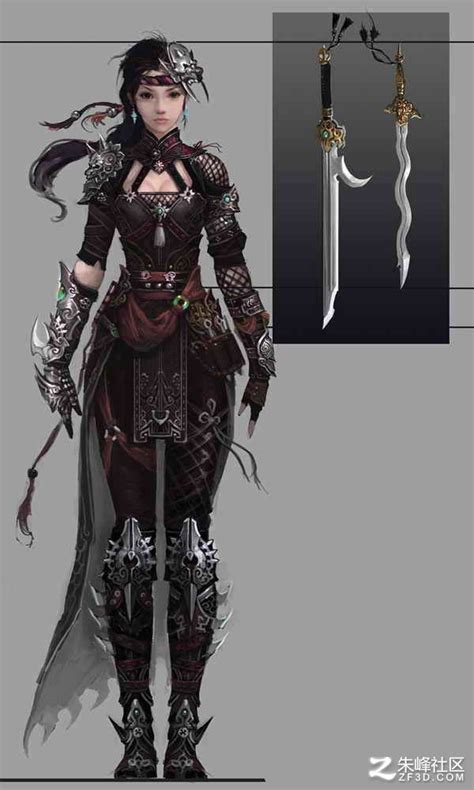 Resultado De Imagen Para Female Ninja Concept Art Female Character