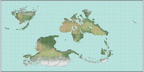 First Attempt At A Relatively Accurate Fantasy Map Would Love Advice