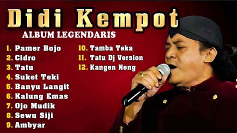 Didi Kempot Album Kenangan Dangdut Lawas Best Songs Greatest Hits Full Album Youtube