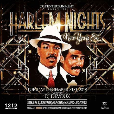 𝐇𝐚𝐫𝐥𝐞𝐦 𝐍𝐢𝐠𝐡𝐭𝐬 𝐍𝐞𝐰 𝐘𝐞𝐚𝐫𝐬 𝐄𝐯𝐞 𝐄𝐝𝐢𝐭𝐢𝐨𝐧 🎩💃🏽🎼 Harlem Nights Harlem