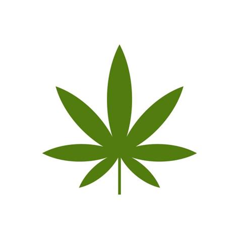 How To Draw A Easy Weed Leaf