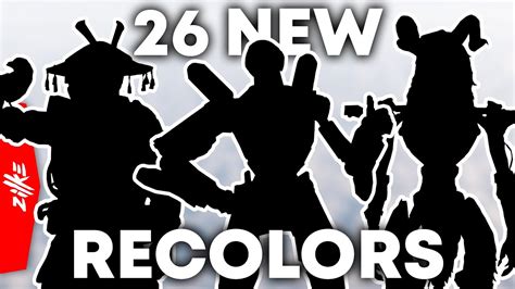 26 New Recolors News 😲😲😲 × Apex Legends Youtube