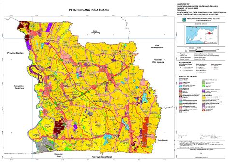 Peta Rencana Tata Ruang Wilayah Kota Tangerang Selatan Imagesee The