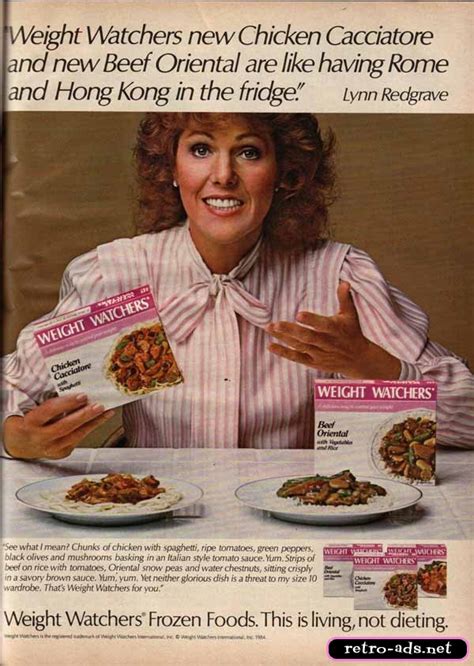 Fourth Grade Nothing 1980s Weight Watchers Ads With Lynn Redgrave