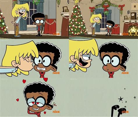 Loud House Lori Gives Clyde A Kiss By Dlee1293847 On DeviantArt