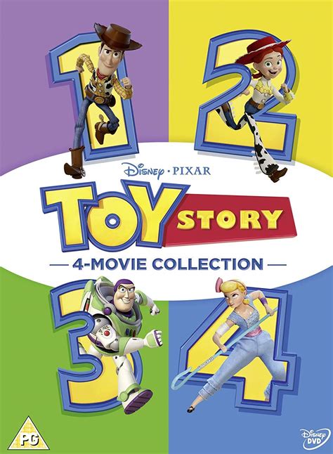 Toy Story 1 4 Boxset Dvd 2019 Movies And Tv